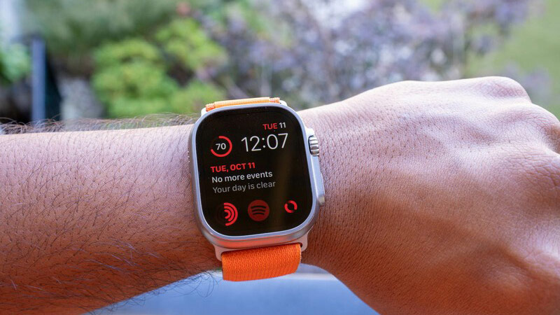 Apple Watch Ultra از برندهای معروف ساعت مخصوص شنا