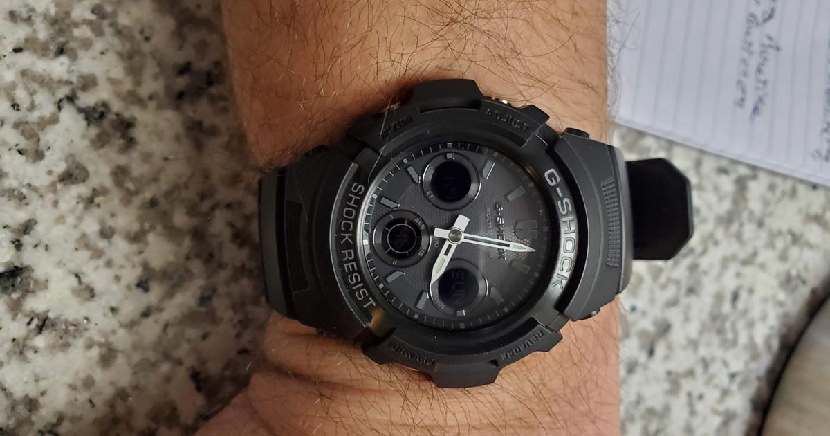 ساعت نظامی G-SHOCK AWGM100B-1A