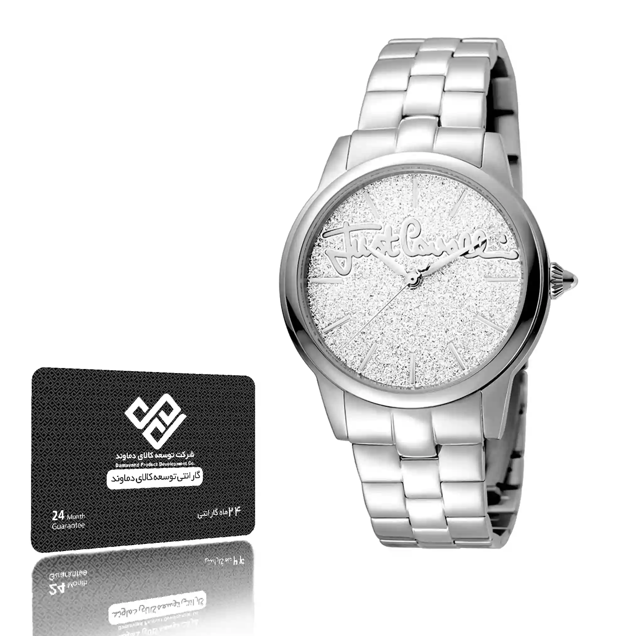 ساعت مچی عقربه ایی زنانه جاست کاوالی مدل JC1L006M0075