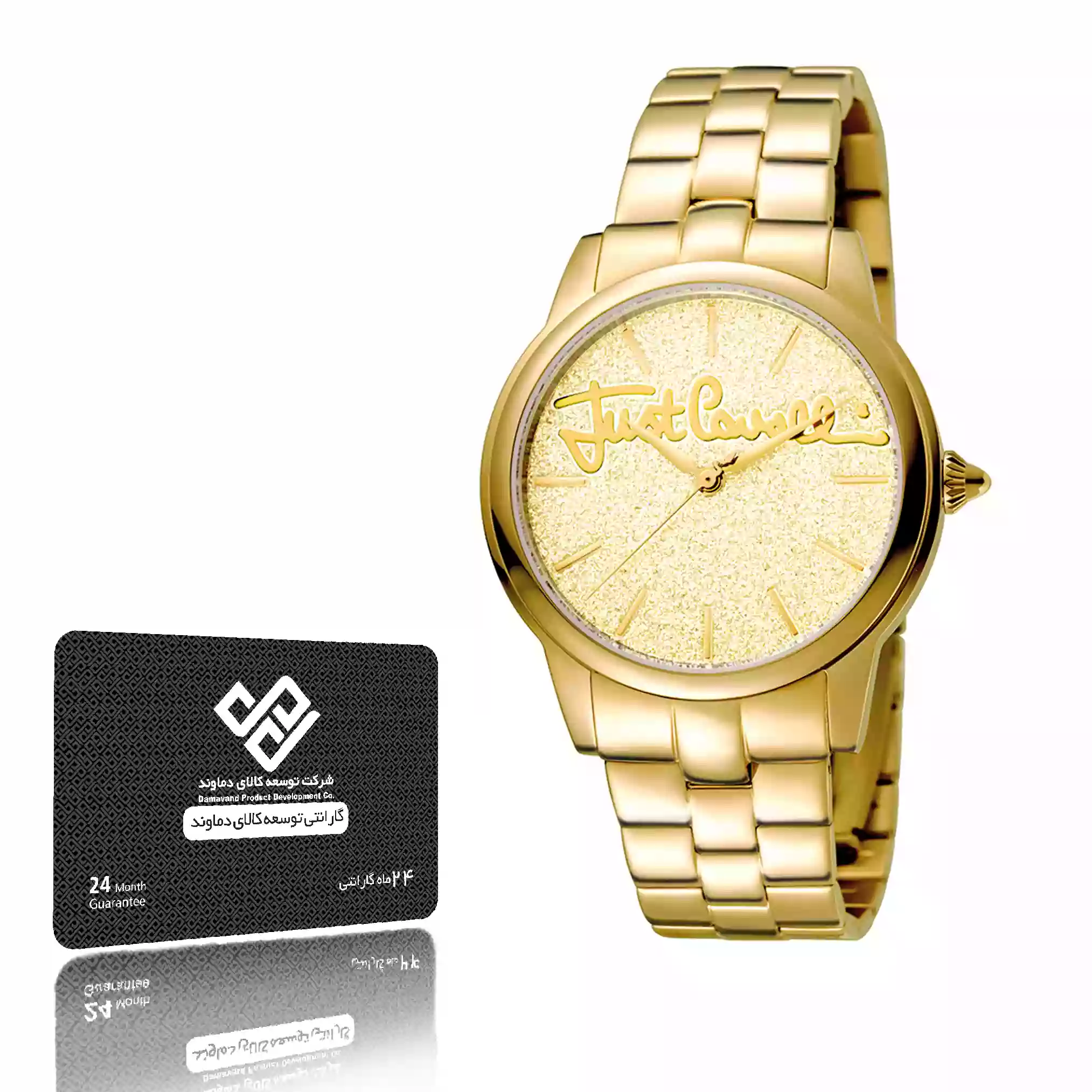 ساعت مچی عقربه ایی زنانه جاست کاوالی مدل JC1L006M0095