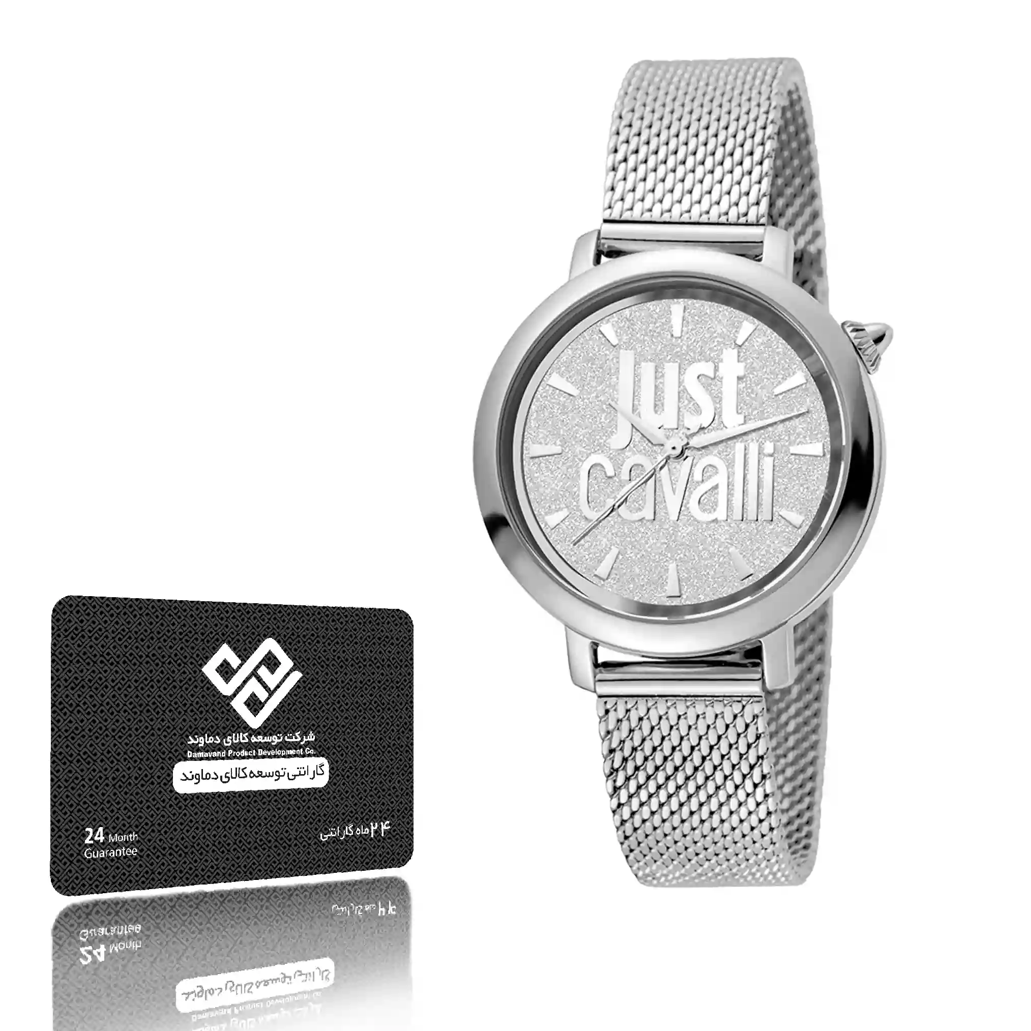 ساعت مچی عقربه ایی زنانه جاست کاوالی مدل JC1L007M0045