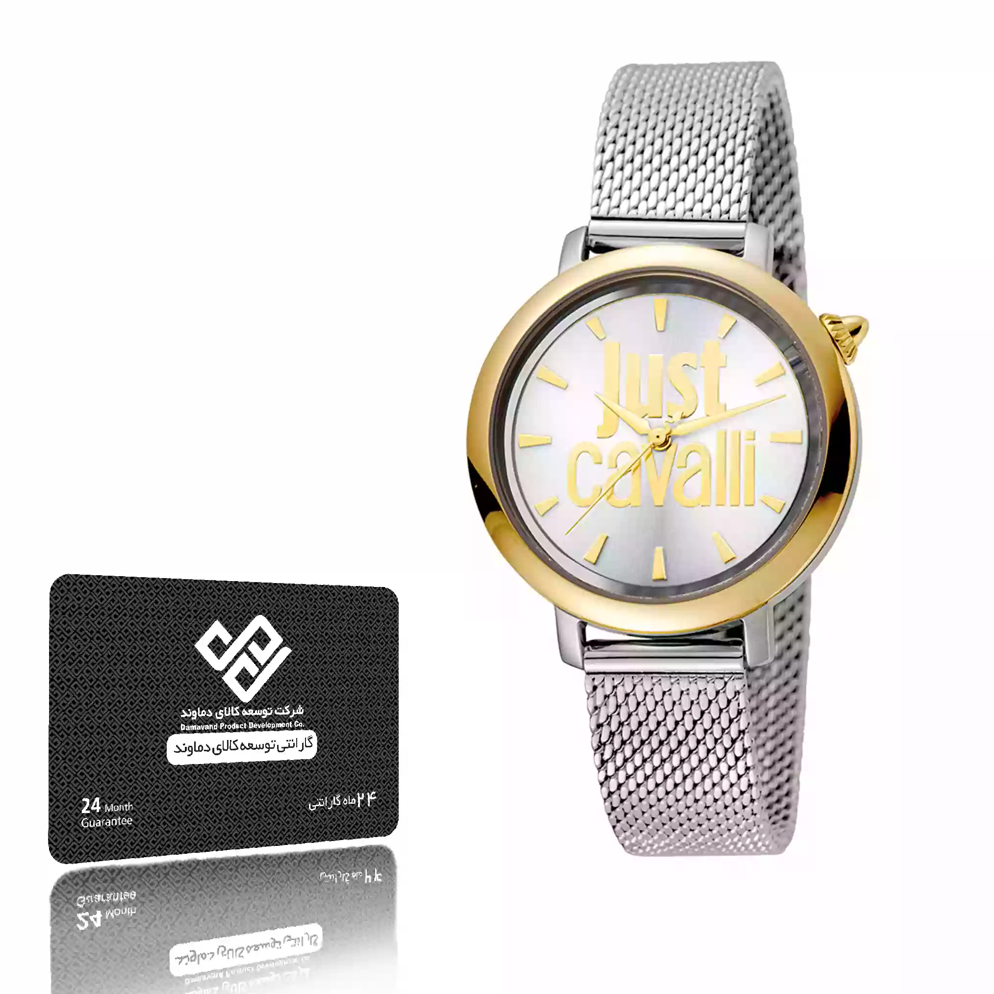 ساعت مچی عقربه ایی زنانه جاست کاوالی مدل JC1L007M0095