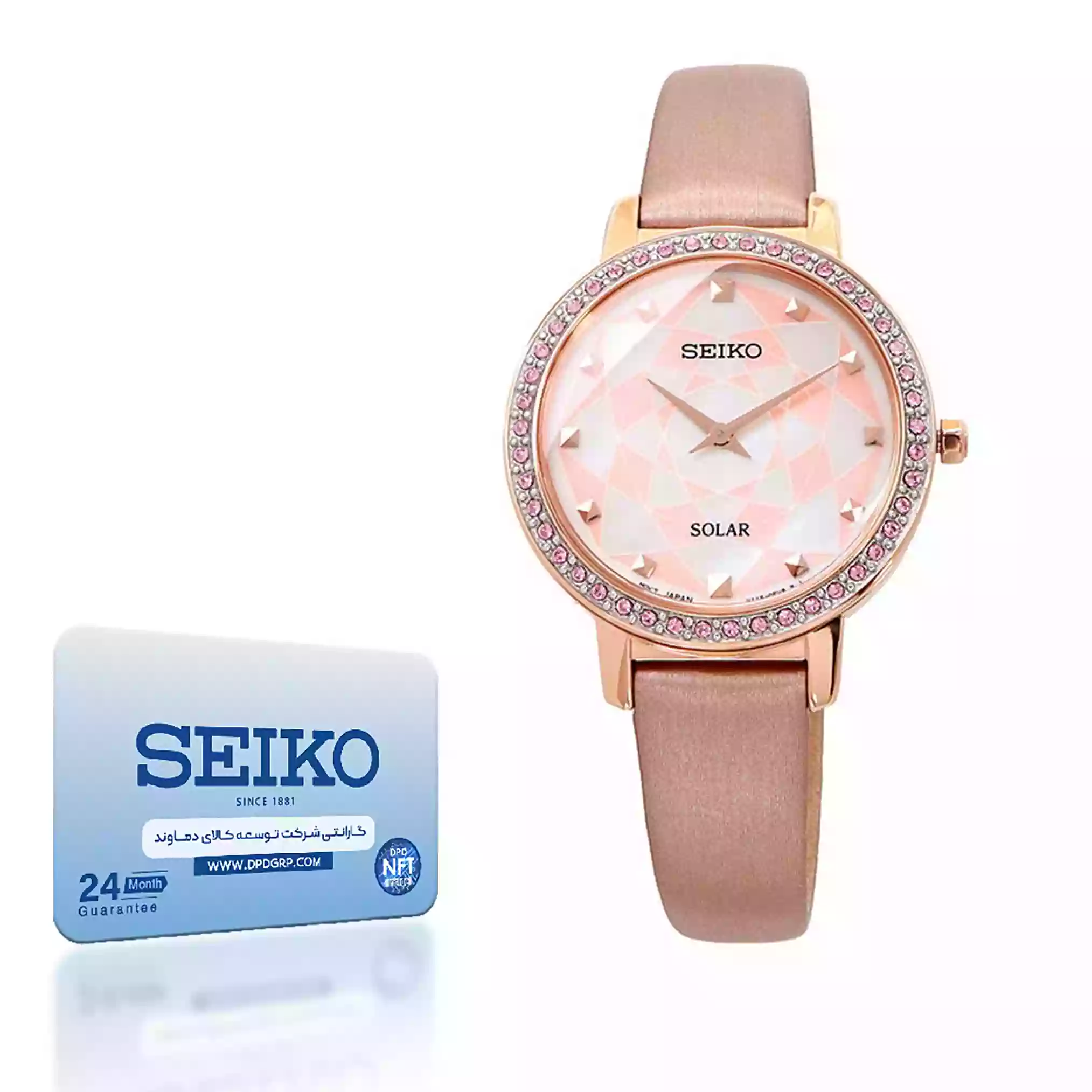 ساعت مچی عقربه ایی زنانه سیکو مدل SUP456P1