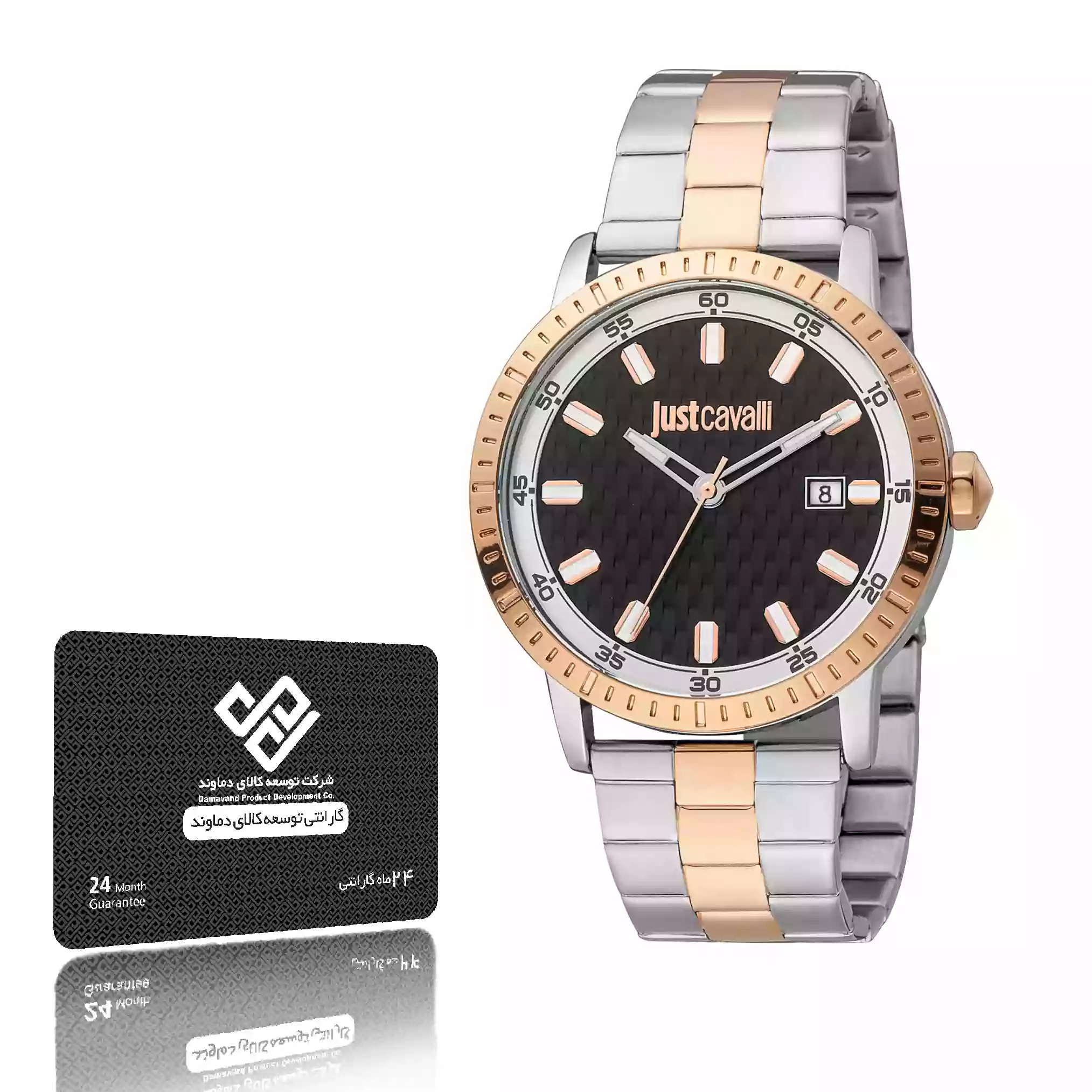 ساعت مچی عقربه ایی مردانه جاست کاوالی مدل JC1G216M0085