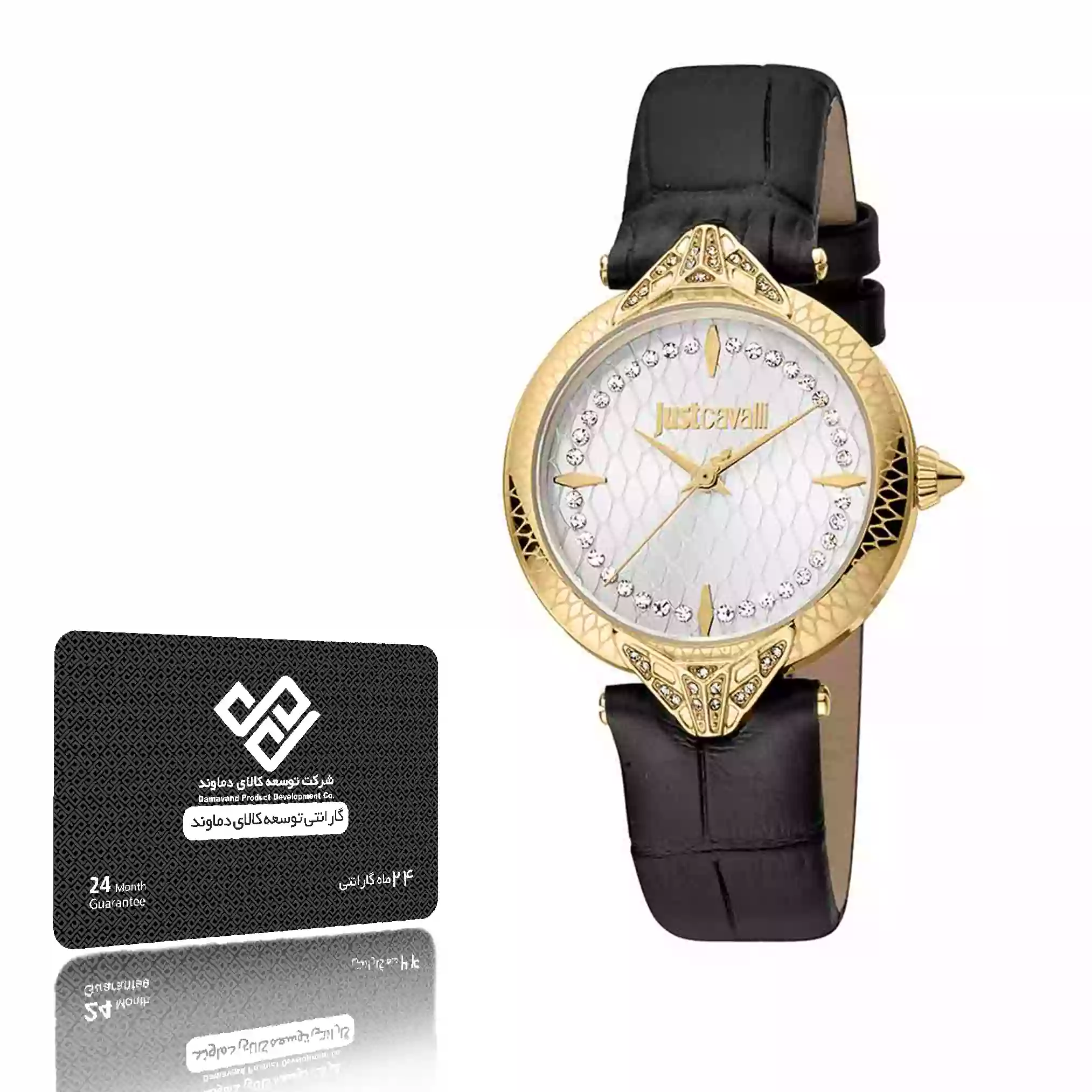 ساعت مچی عقربه ایی زنانه جاست کاوالی مدل JC1L238L0025