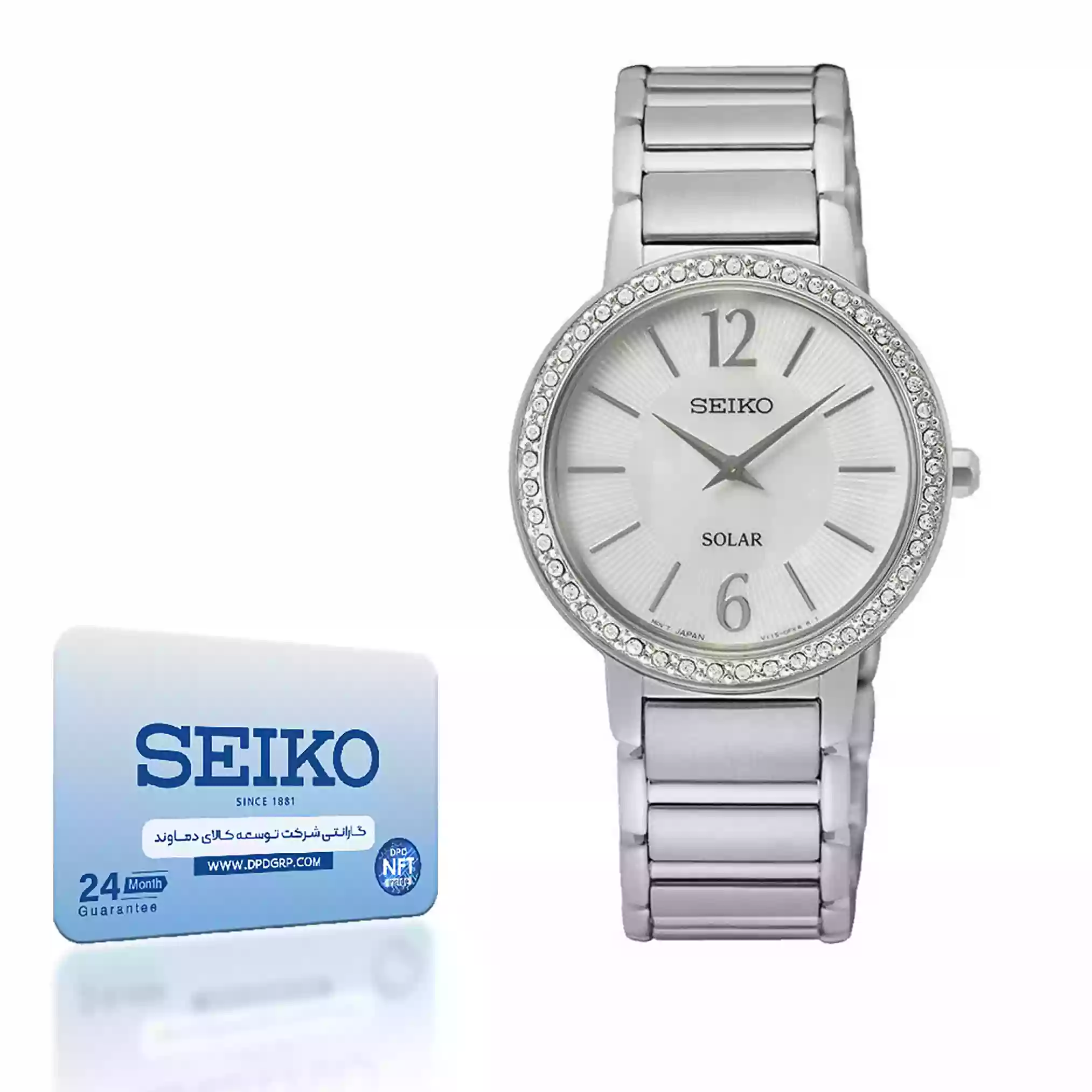 ساعت مچی عقربه ایی زنانه سیکو مدل SUP467P1