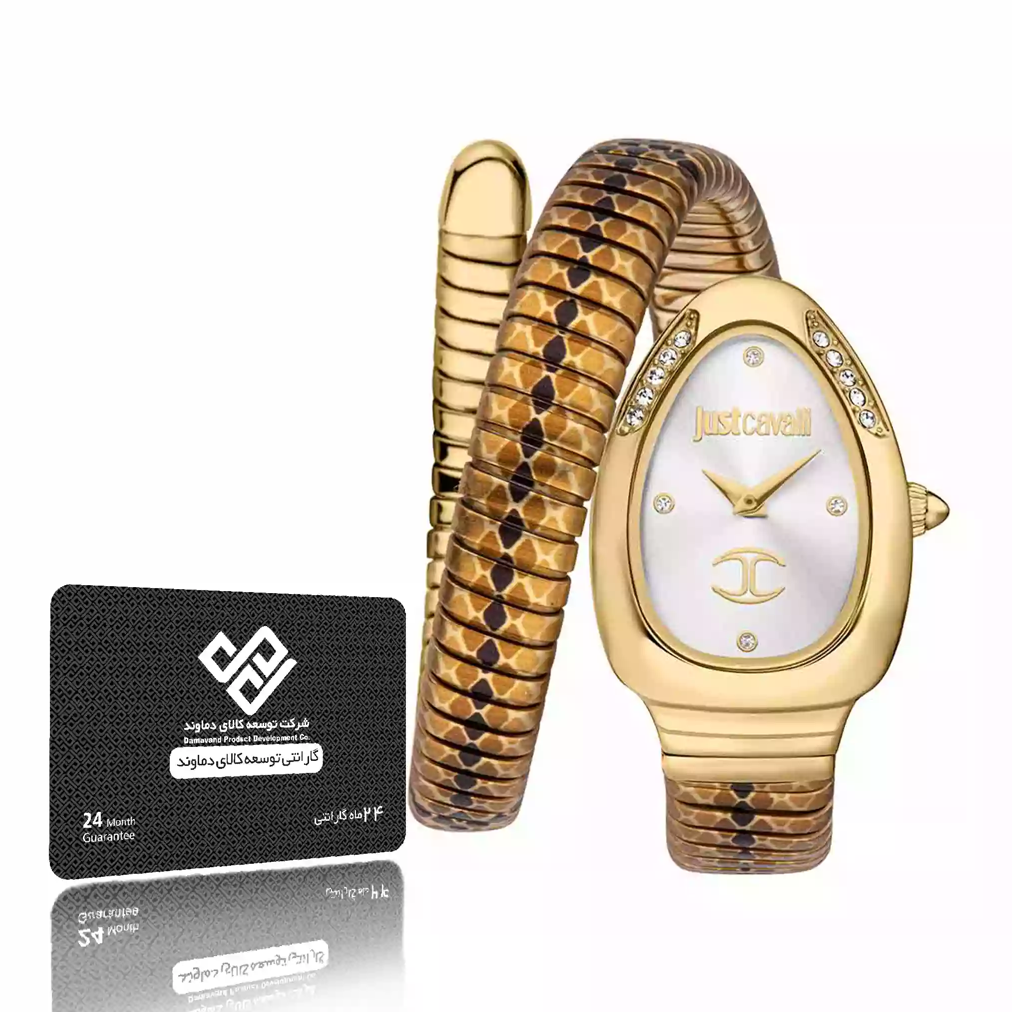 ساعت مچی عقربه ایی زنانه جاست کاوالی مدل JC1L251M0025