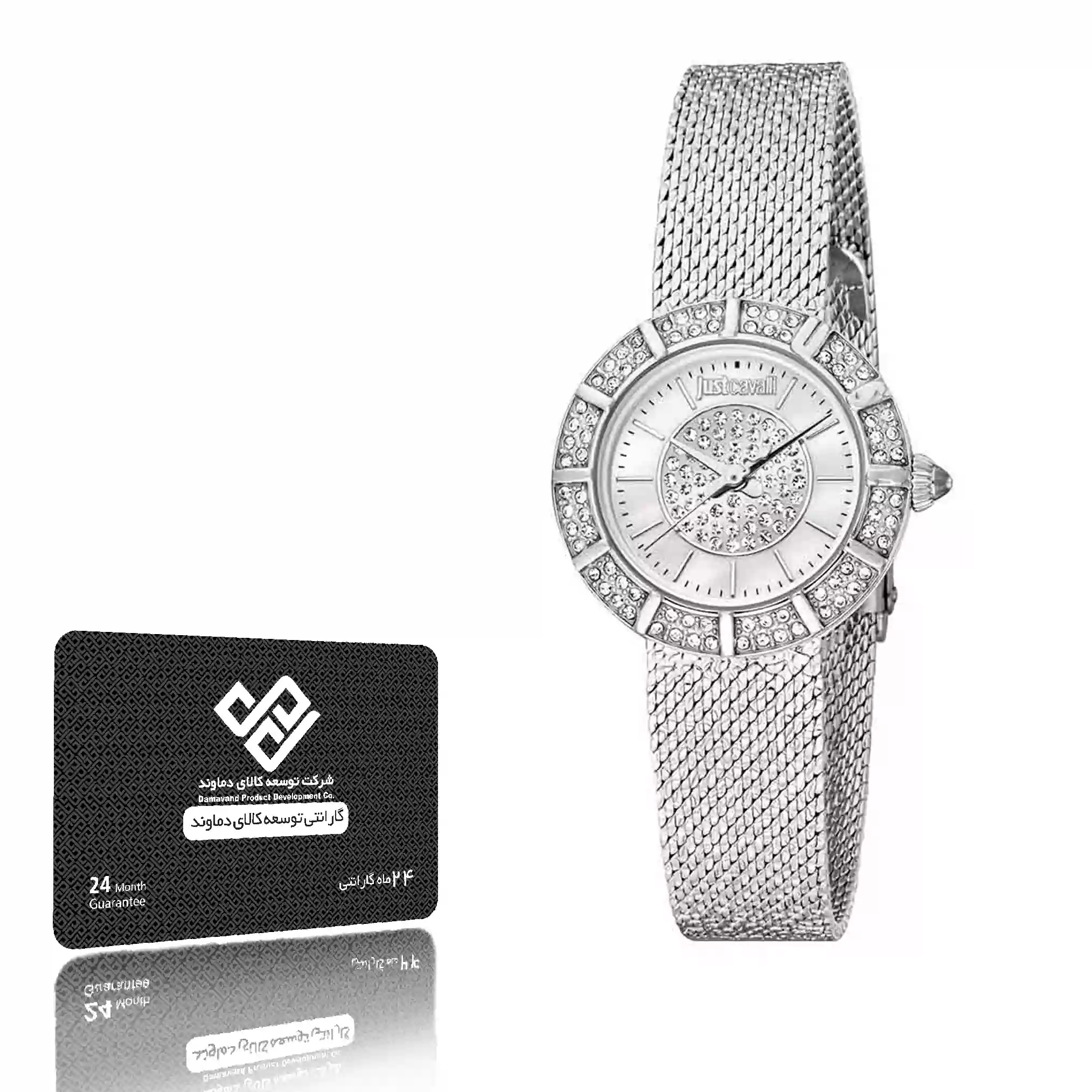 ساعت مچی عقربه ایی زنانه جاست کاوالی مدل JC1L253M0045