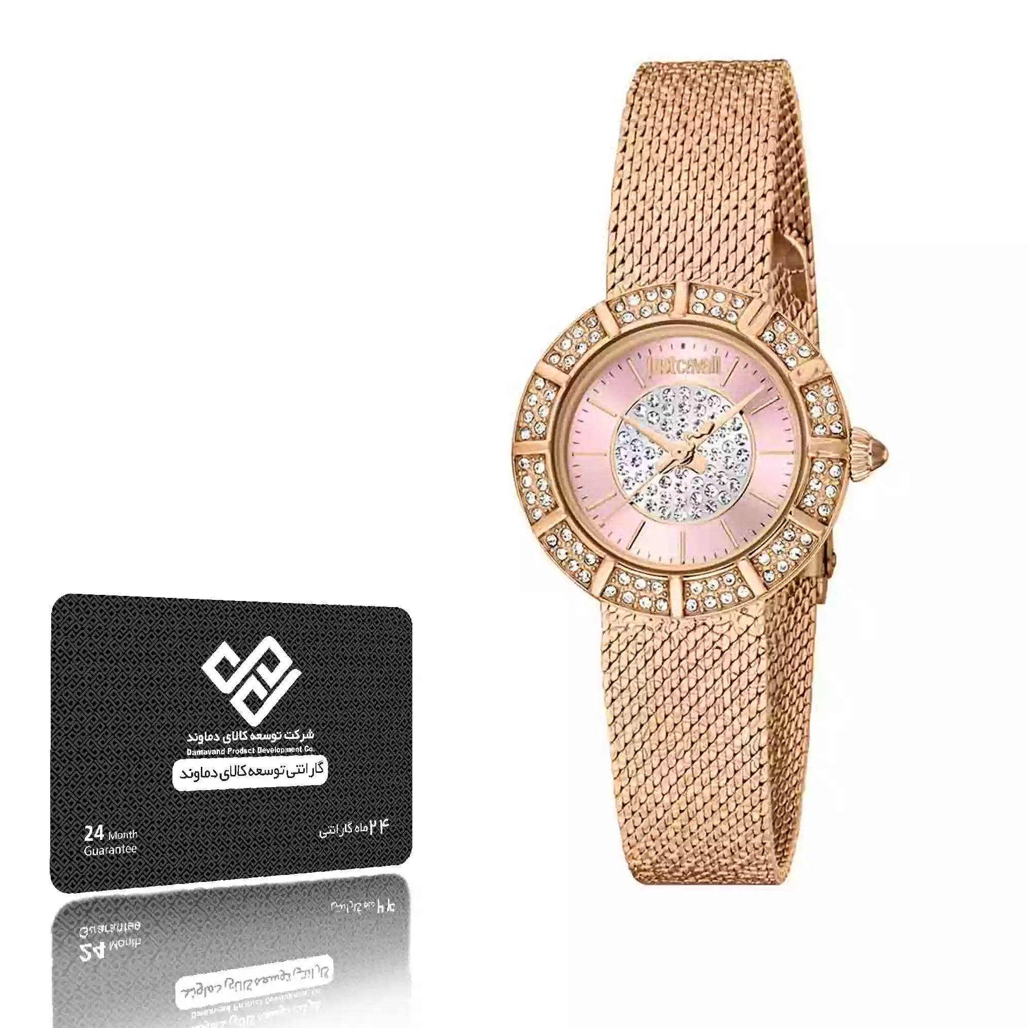 ساعت مچی عقربه ایی زنانه جاست کاوالی مدل JC1L253M0085