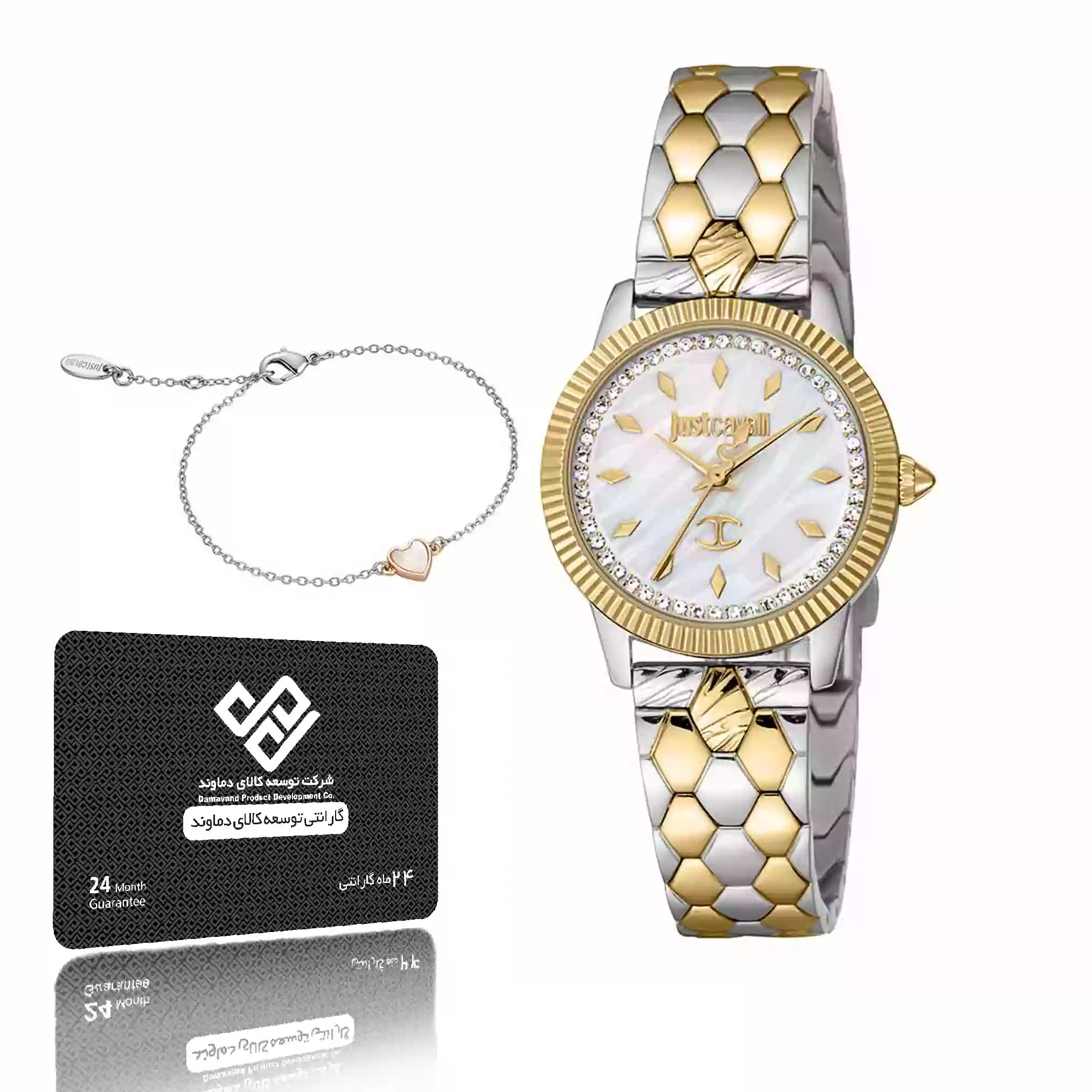 ساعت مچی عقربه ایی زنانه جاست کاوالی مدل JC1L258M0085