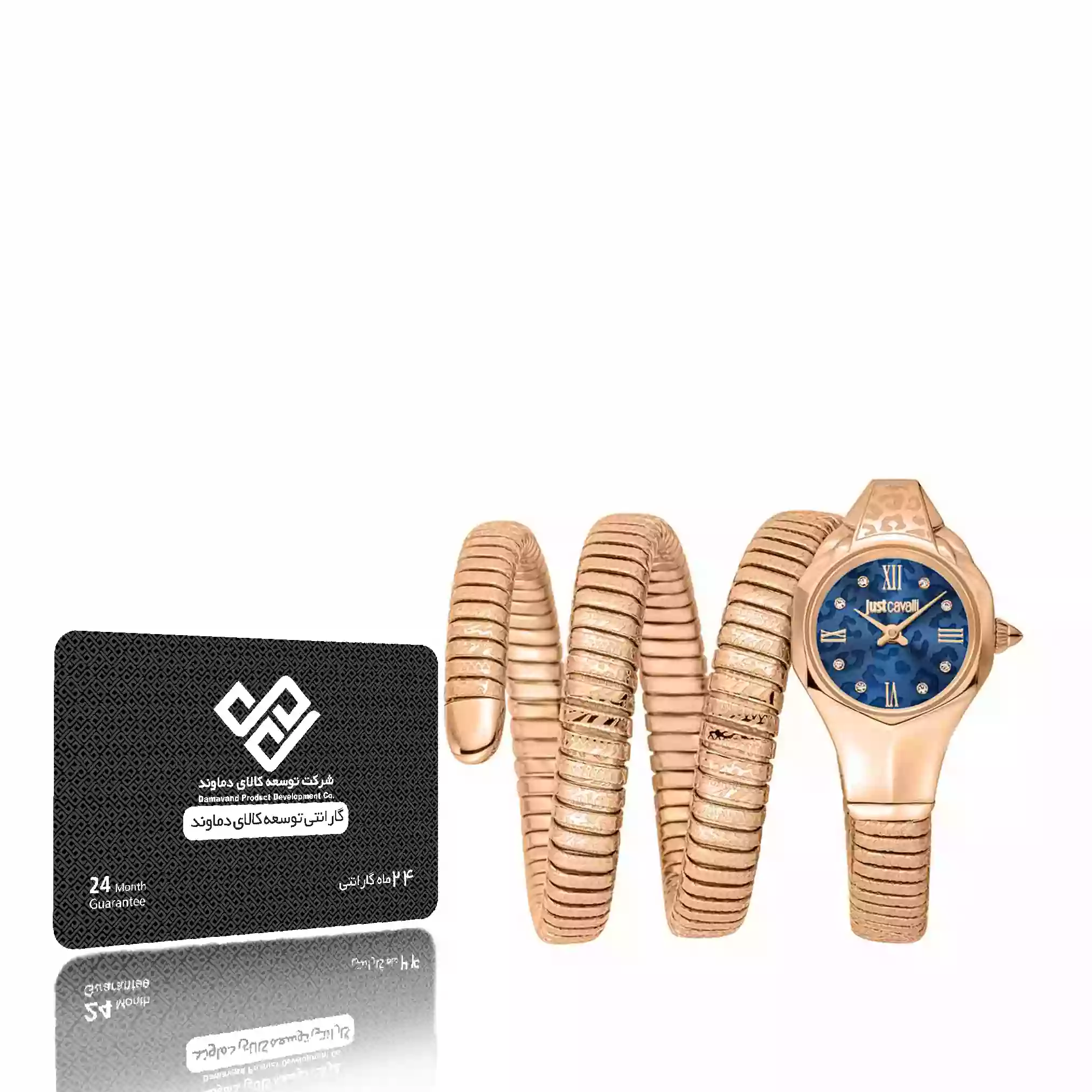 ساعت مچی عقربه ایی زنانه جاست کاوالی مدل JC1L271M0045