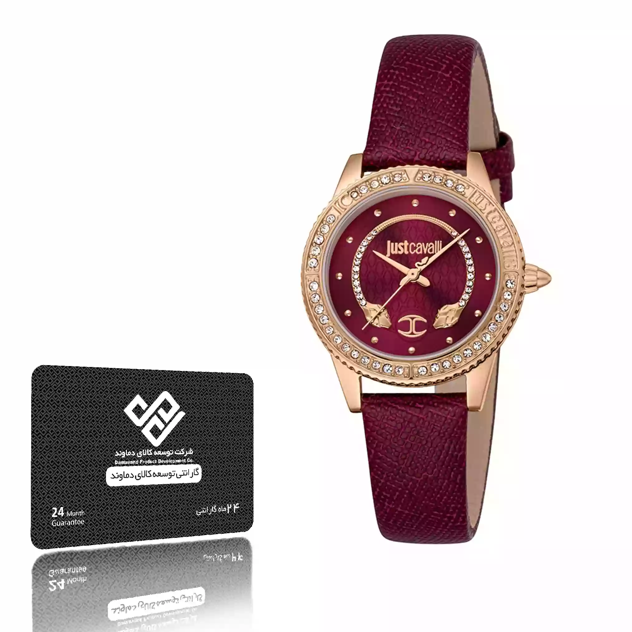 ساعت مچی عقربه ایی زنانه جاست کاوالی مدل JC1L275L0025