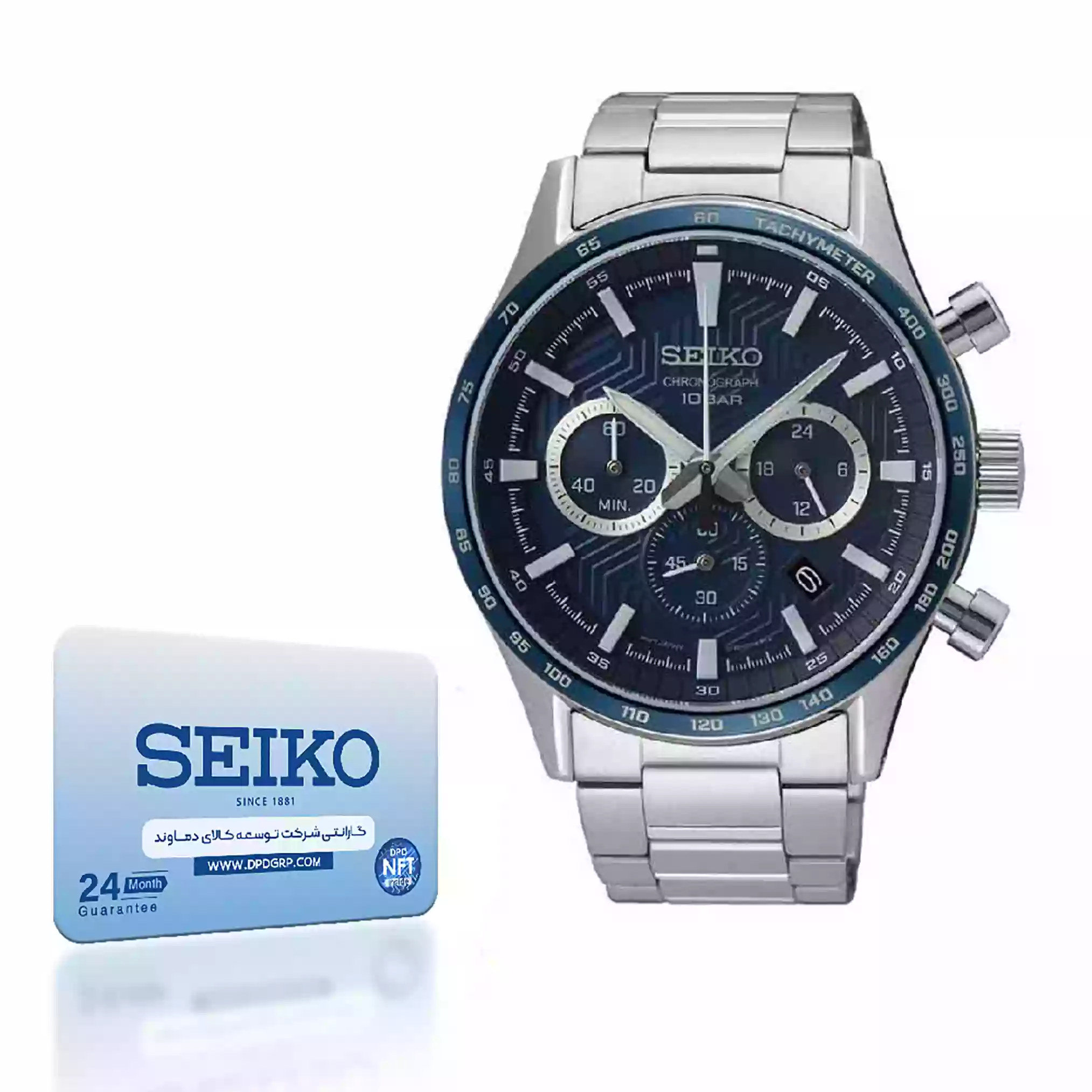 ساعت مچی عقربه ایی مردانه سیکو مدل SSB445P1