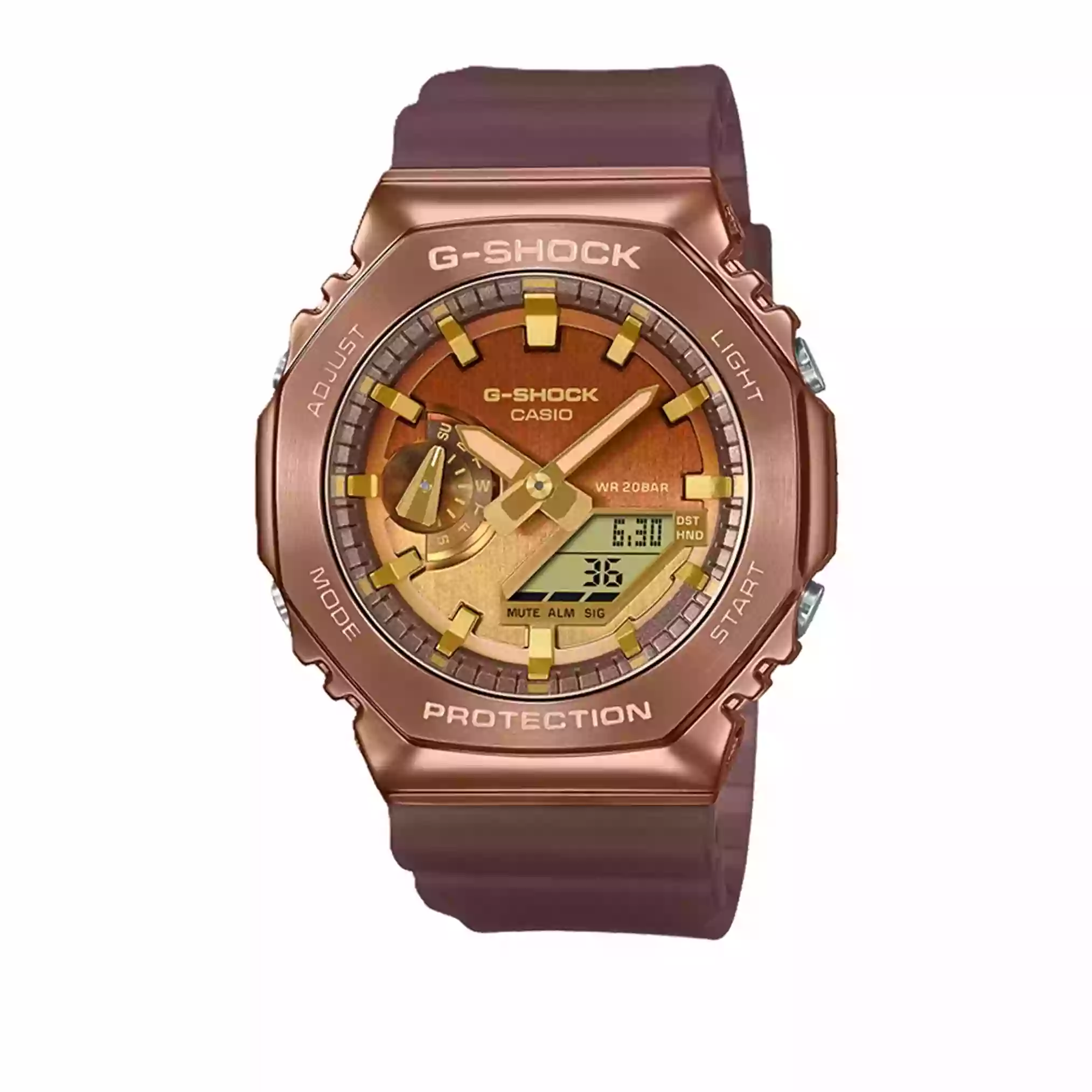 ساعت مچی عقربه ایی کاسیو مدل GM-2100CL-5ADR