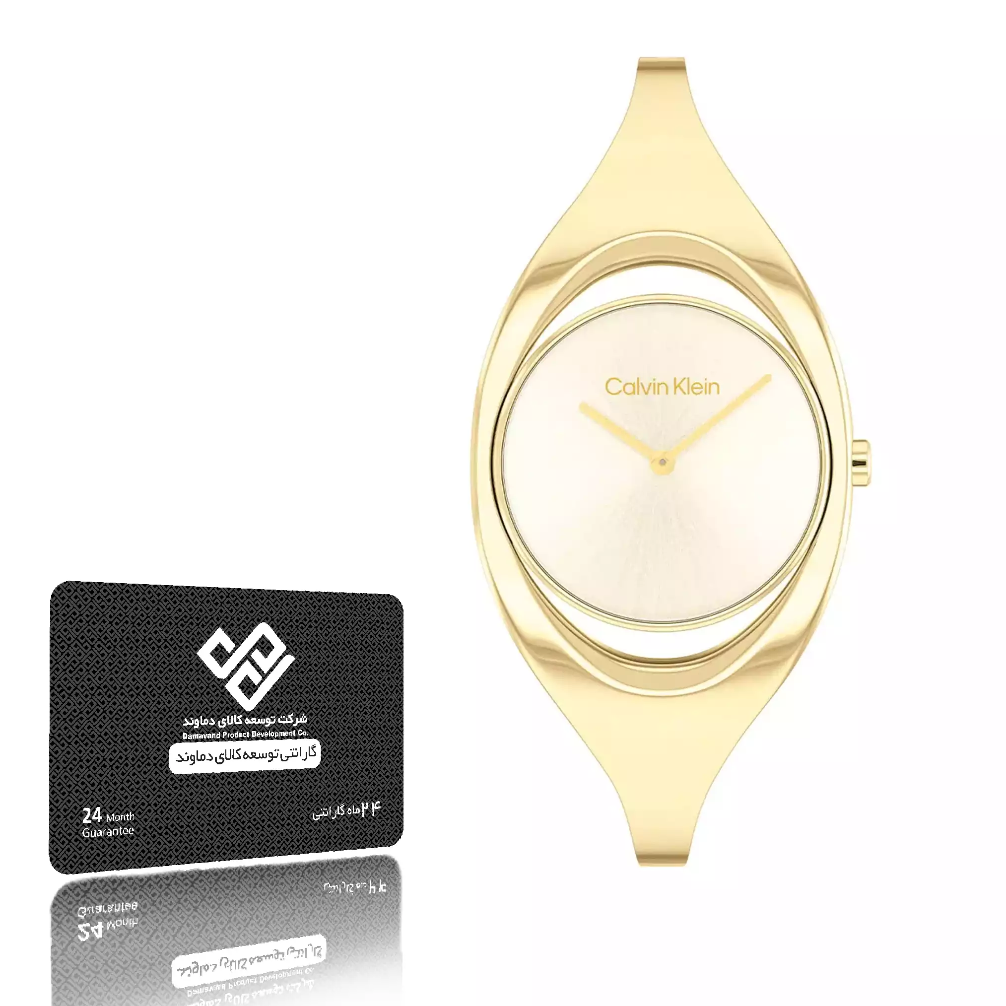 ساعت مچی عقربه ایی زنانه کلوین کلاین مدل 25200422