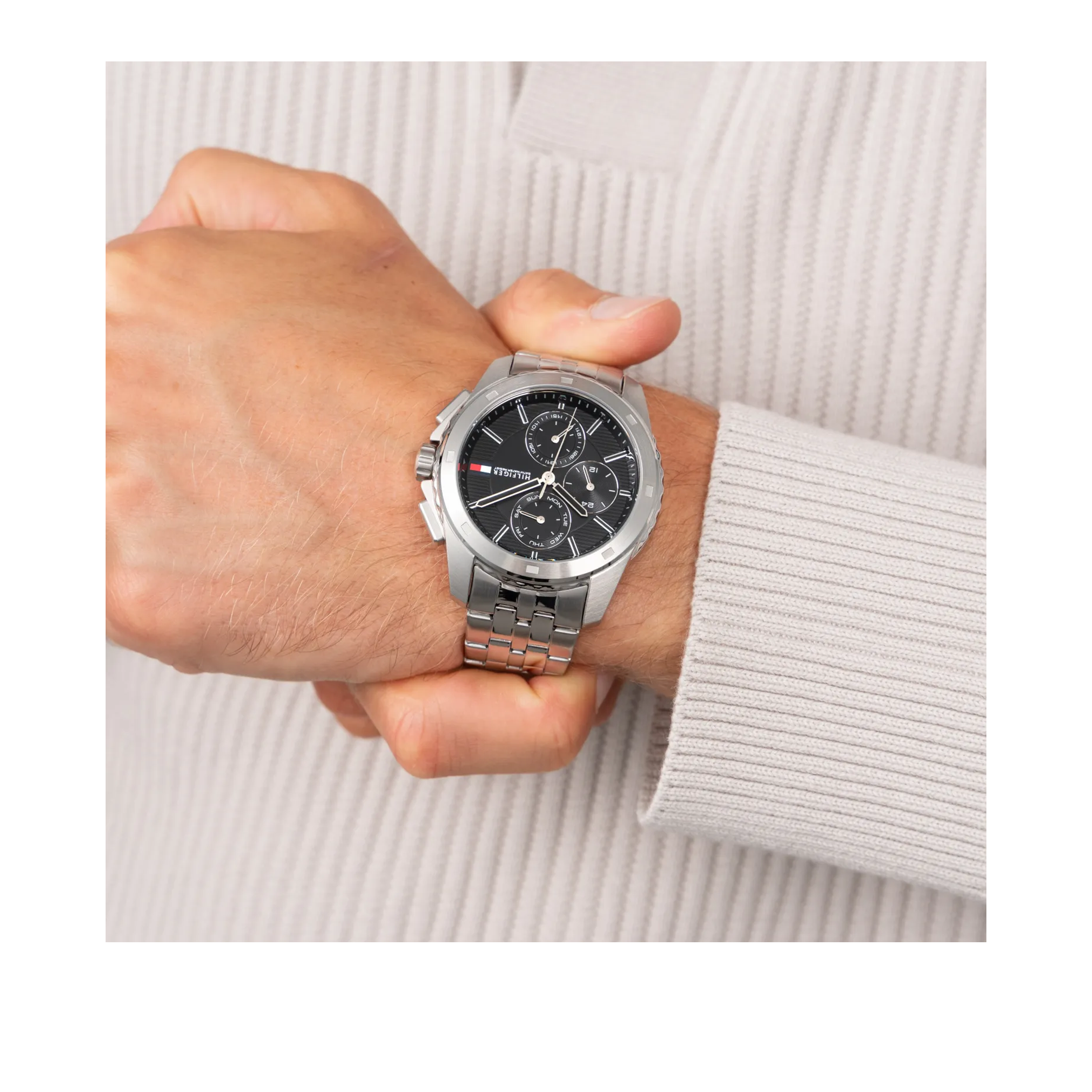 ساعت مچی عقربه ایی مردانه تامی هیلفیگر مدل 1710620