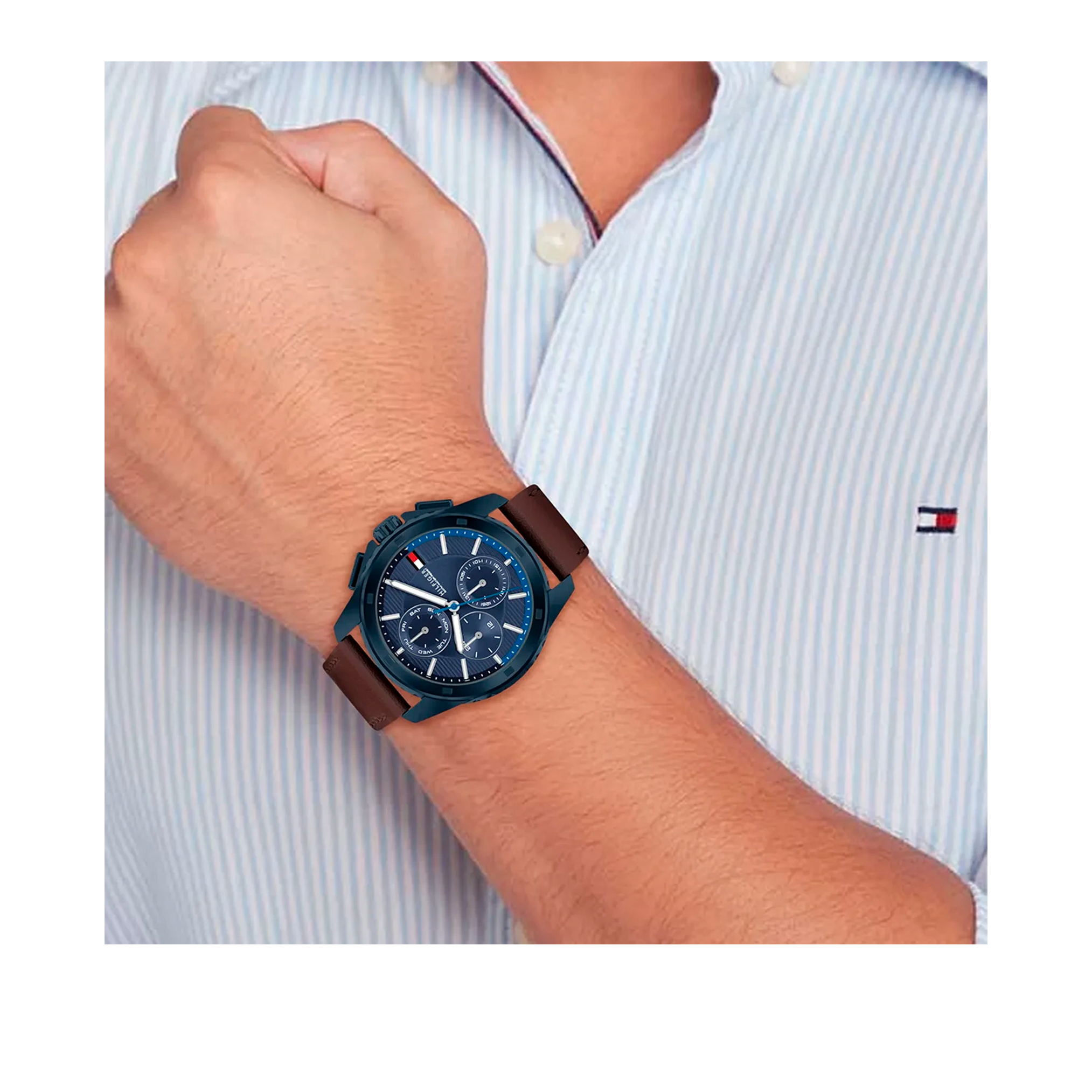 ساعت مچی عقربه ایی مردانه تامی هیلفیگر مدل 1710632