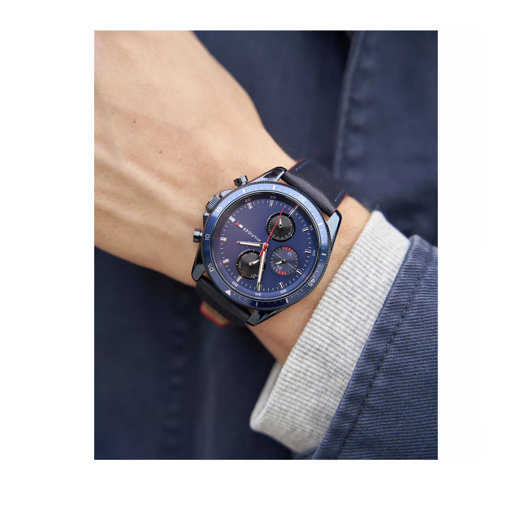 ساعت مچی عقربه ایی مردانه تامی هیلفیگر مدل 1791839